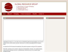 Tablet Screenshot of globalresourcegroup.biz